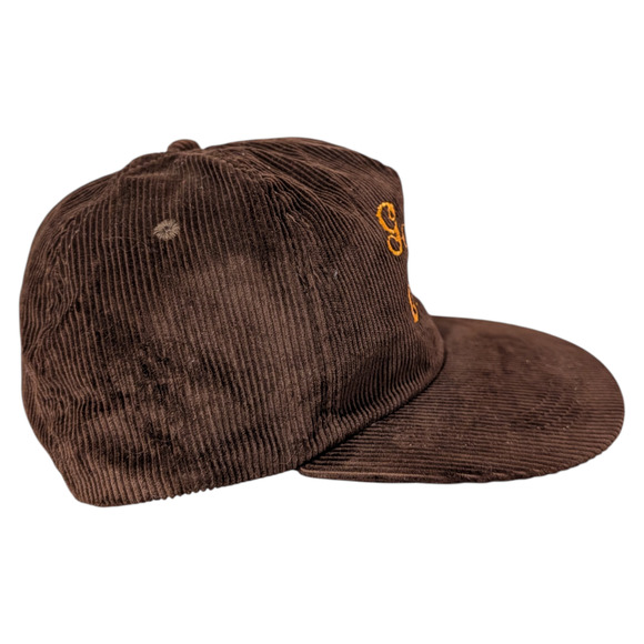 70's  Gaslight Village Corduroy Snapback Hat - Picture 2 of 5